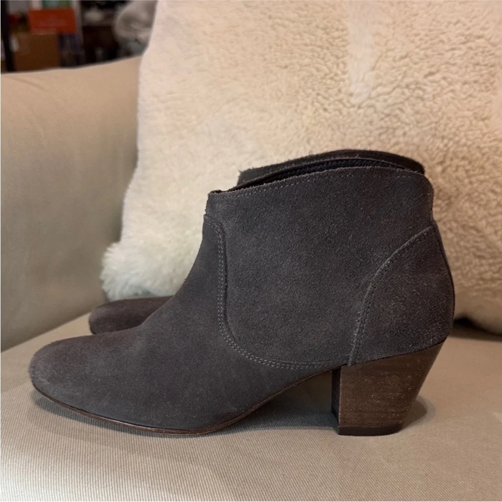 H by Halston Gray Ankle Booties
